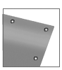 Hochwertige PVC-Plane, 4/0-farbig bedruckt, Ösen im Abstand von 50 cm rundum